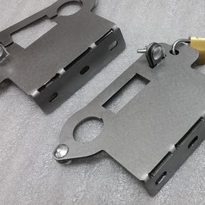 Harbor Freight Farm Jack (High Lift style) mounting brackets. See full description.