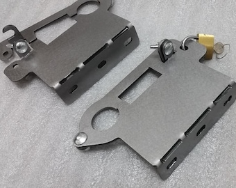 Harbor Freight Farm Jack (High Lift style) mounting brackets. See full description.