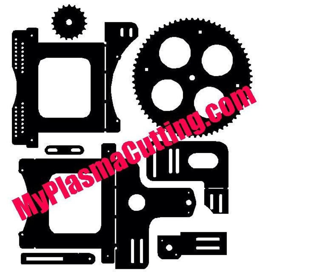 Sample Dxf Part File Parts Tumbler Project .dxf File for Plasma or Laser Cutting - Etsy