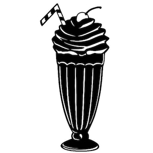50&#39;s fountain soda .dxf file for CNC plasma, laser, or vinyl cutting.
