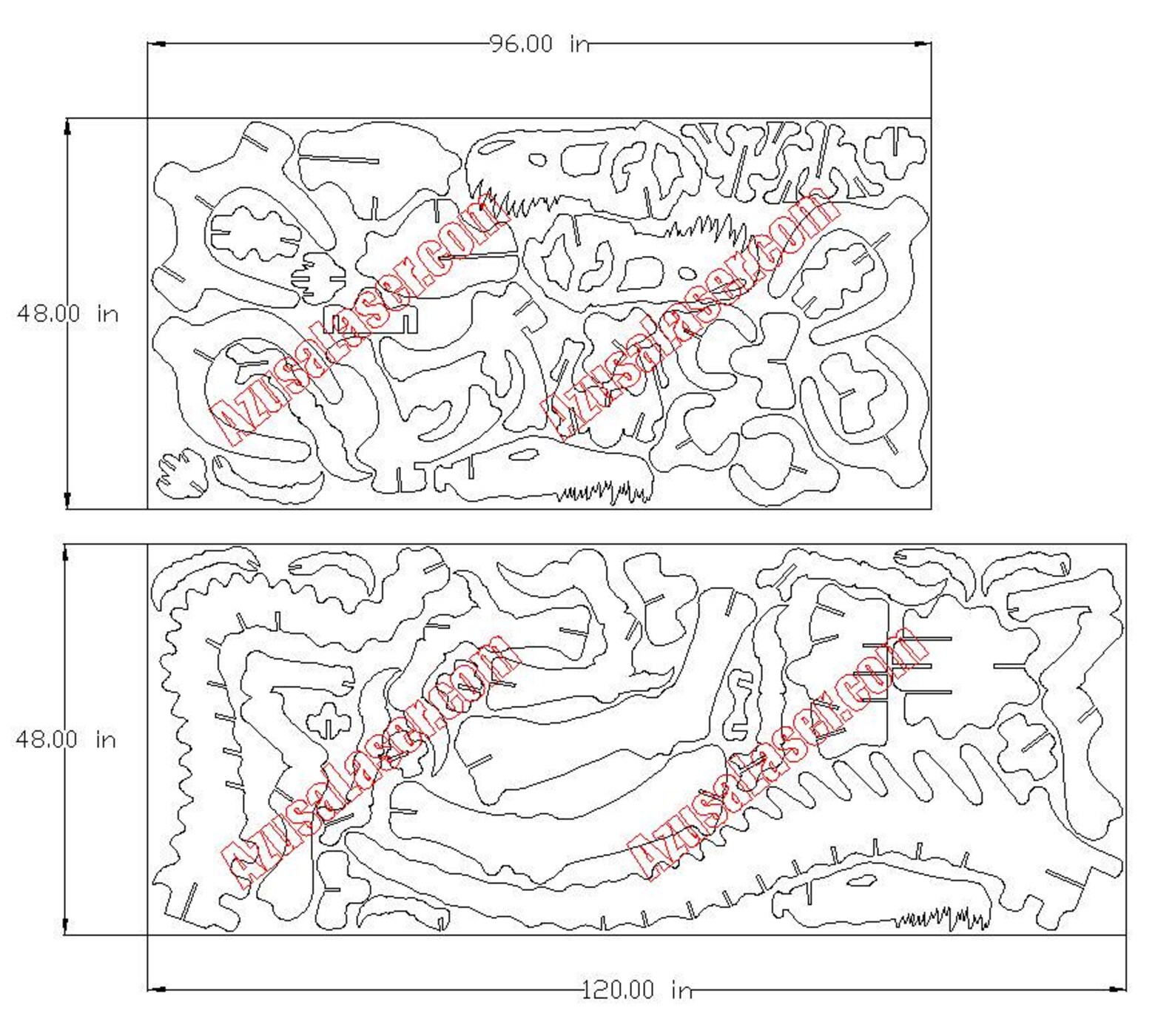 Free R Raptor Pattern Dinosaur (raptor) Pattern. Dxf Format Files. 3/8ths Steel Layout. Makes ...