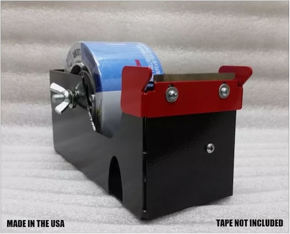 Dispensador De Cinta De Embalaje Para Escritorio - Alta Resistencia, Color Azul, Marca Pavo