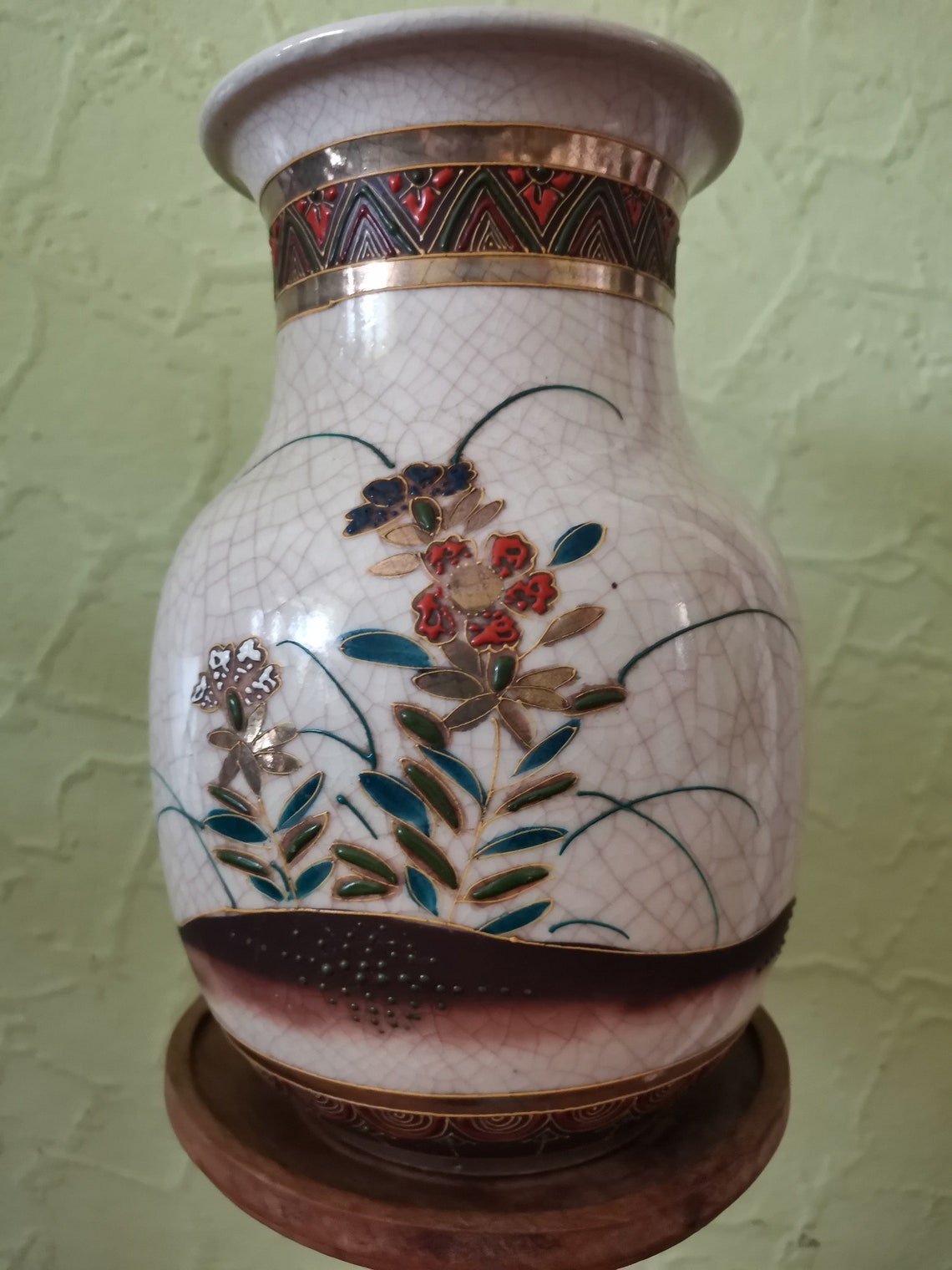 Alte Vase occupied Japan Selten Etsy