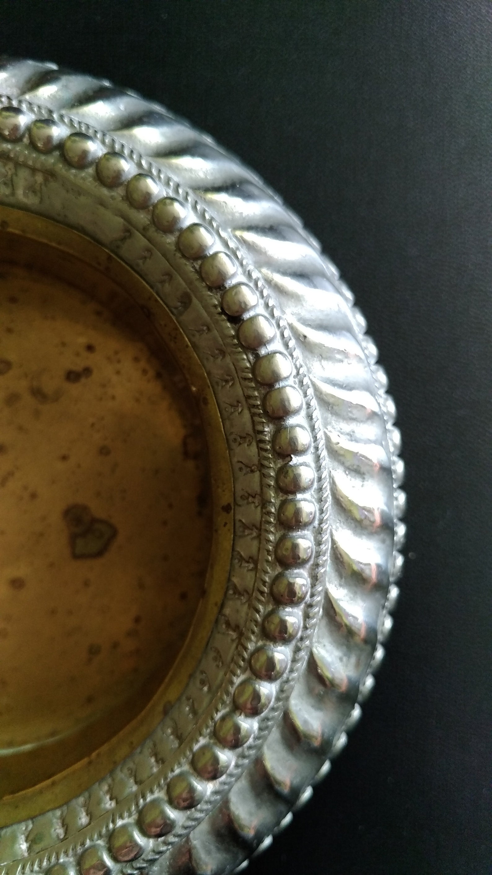 Antike silberne Armband Indien. In Aschenbecher umgewandelt. | Etsy