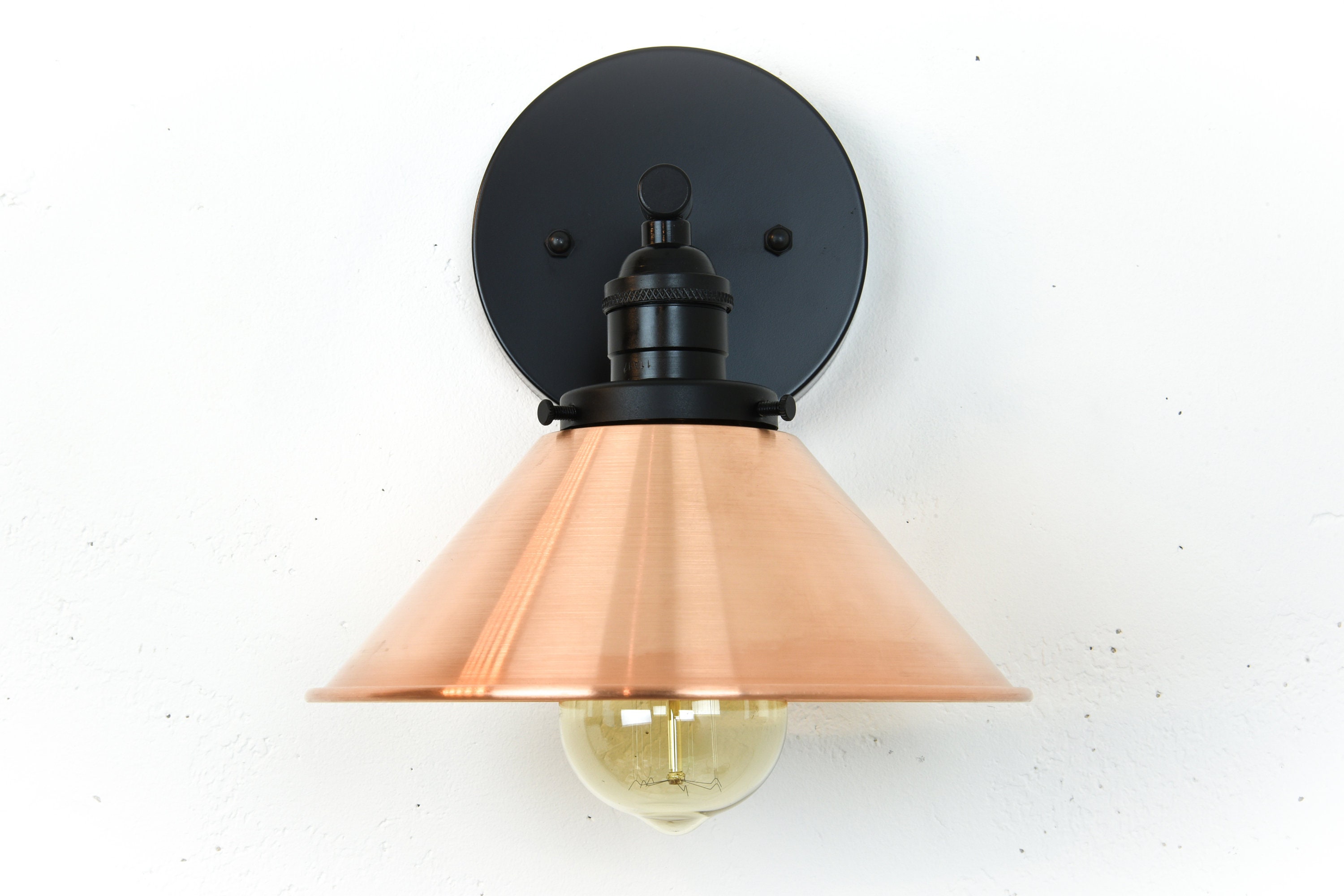 Industrial Wall Lamp Copper Wall Sconce Vanity Lights
