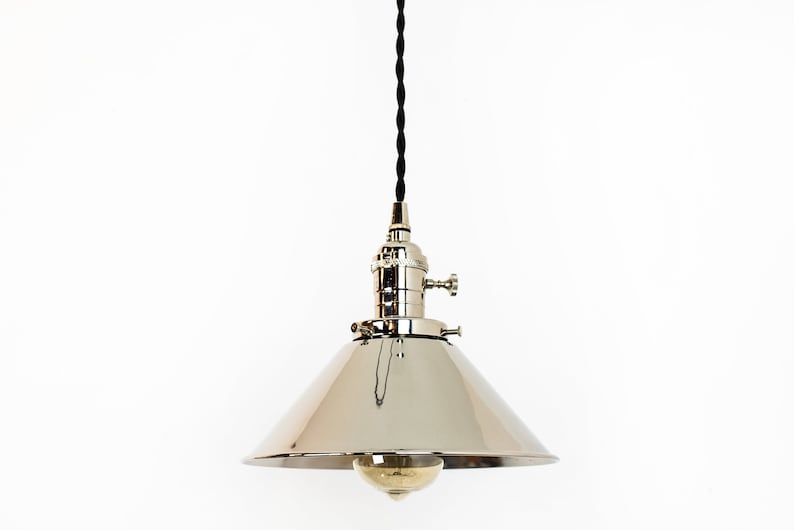 Nickel Pendant Lights image 0