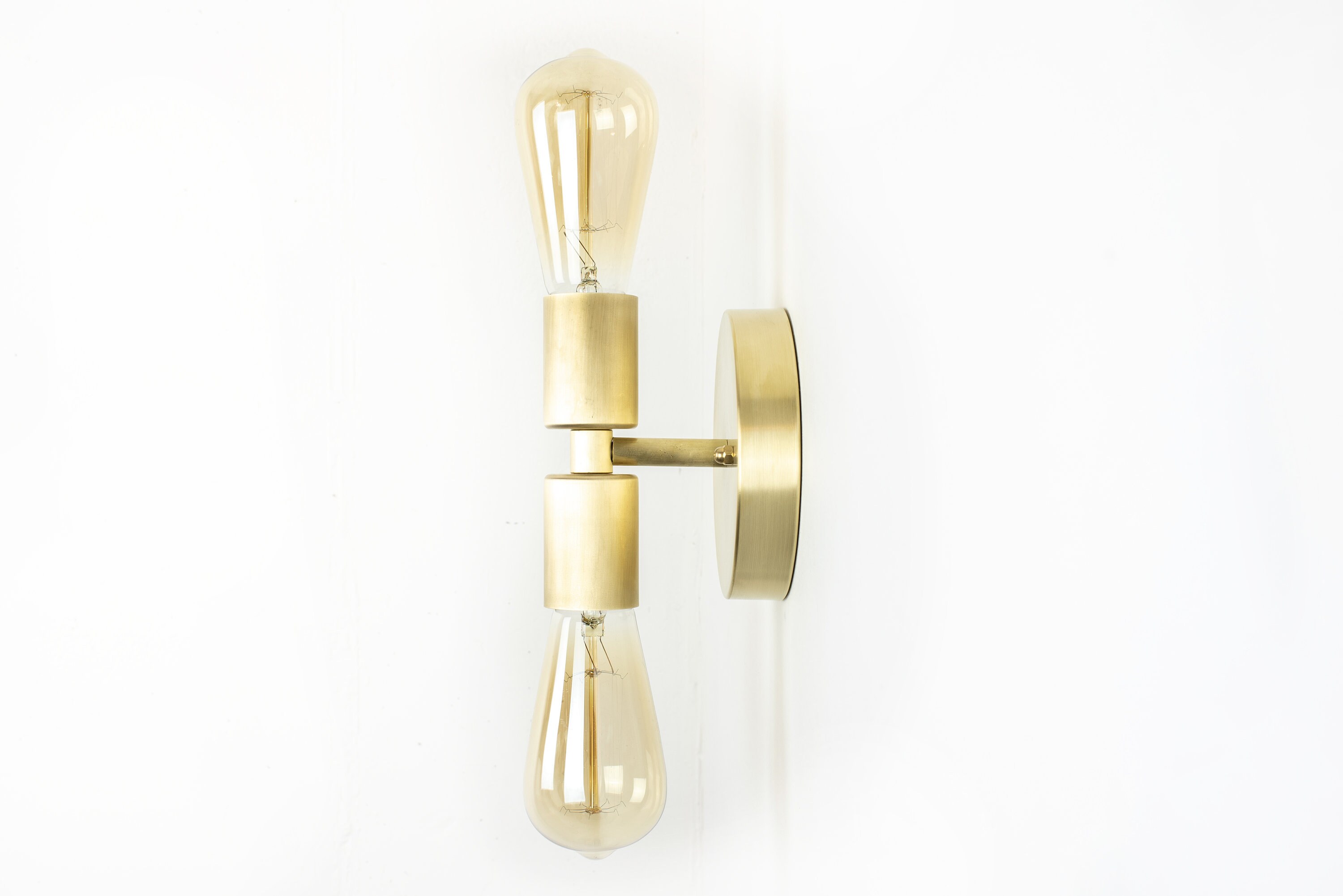 Brushed Brass Bathroom Vanity Light Fixture