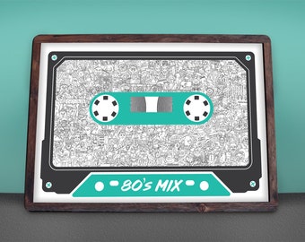 80's Mix Poster