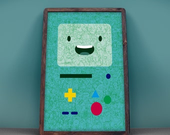 BMO -Adventure Time Poster, 18x24", Art Print