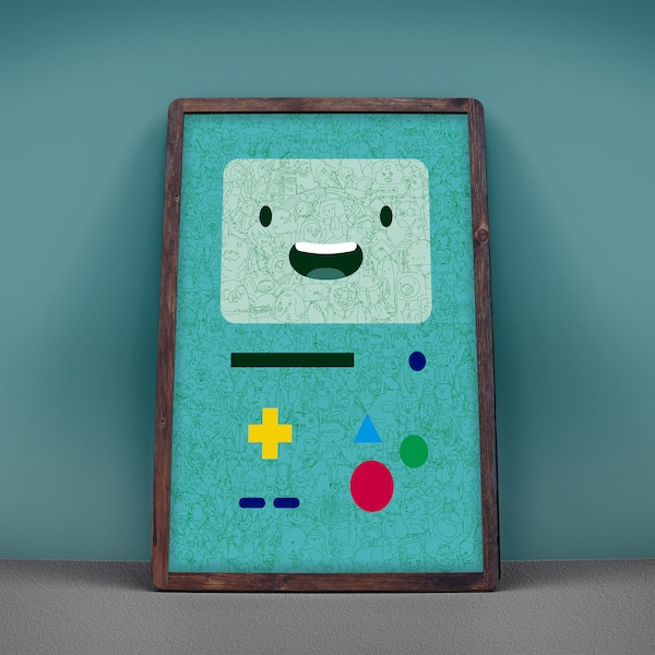 BMO -Adventure Time Poster, 18x24", Art Print