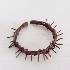 30 mm - RAMOS como Jesus Cristo ajustável coroa de espinhos Cruz crucifixo estátua decoração