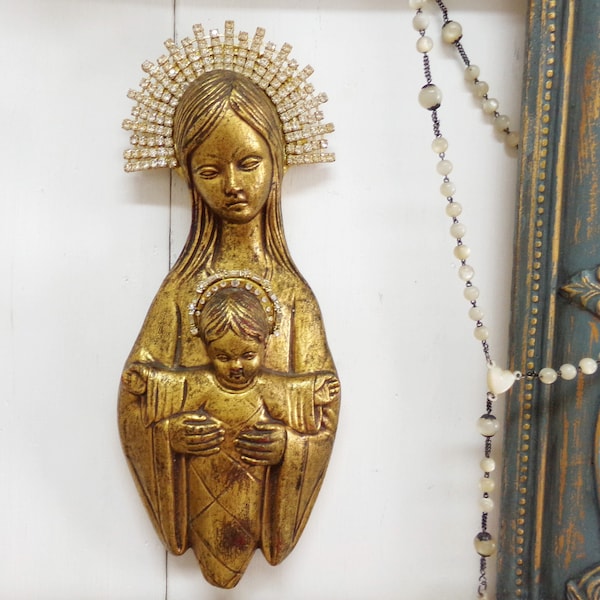 Ceramic Virgin Mary - Etsy