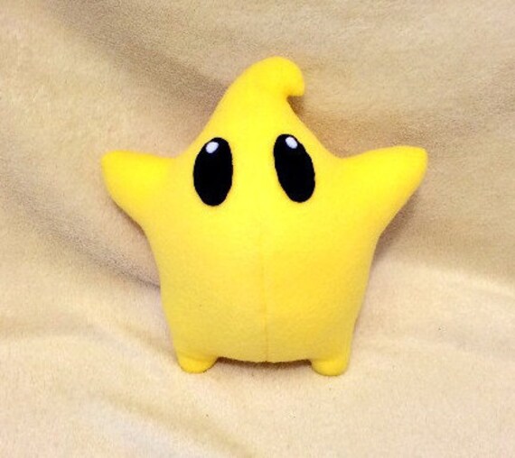 super mario luma plush