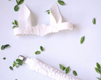 Lamb Ears and Tail Set - Sheep costume -Book week costume - Halloween Costume - Kids Halloween costume