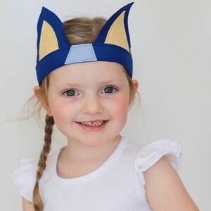 Blue dog ears headband sale