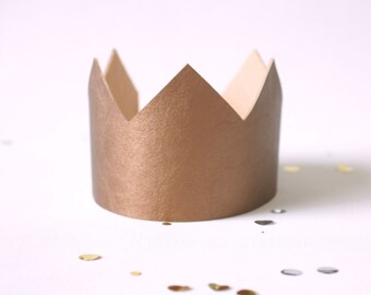 Bronze crown - Christmas Crown -Matching Christmas outfit -Adult Crown -Boy Crown -Christmas Crown Kids Birthday Crown - Cake Smash Outfit