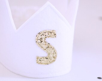 Personalised Crown - Letter  Crown - Personalised gift personalized crown - Initial hat Birthday Crown  - personalized Birthday Hat