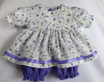 Cabbage Patch Doll Dress 16"/Cabbage Patch Kids Dress/Doll Dress