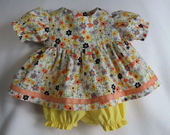 Cabbage Patch Doll Dress 16"/Cabbage Patch Kids Dress/Doll Clothes