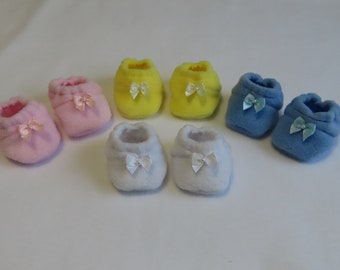 Cabbage Patch Fleece Slippers 16"/Pair of Slippers for Cabbage Patch Kids 16"/