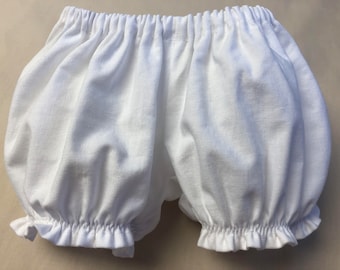 Cabbage Patch Kids Bloomers/Cabbage Patch 16" Doll Bloomers/White Doll Bloomers/CPK Clothes