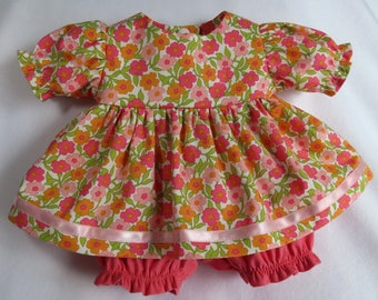 Cabbage Patch Doll Dress 16"/Cabbage Patch Kids Dress/Doll Dress