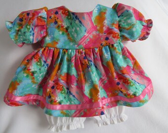 Cabbage Patch Doll Dress 16"/Cabbage Patch Kids Dress/Doll Dress