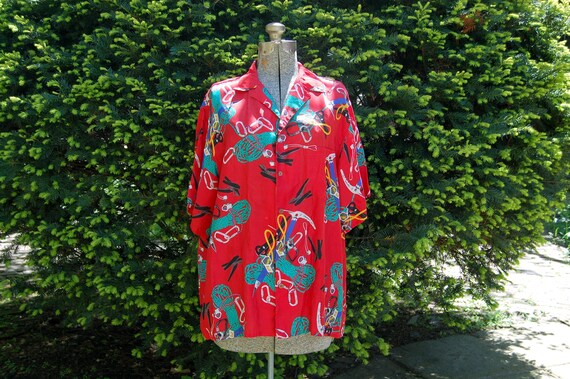 Hawaiian shirts retro Retro Rifle