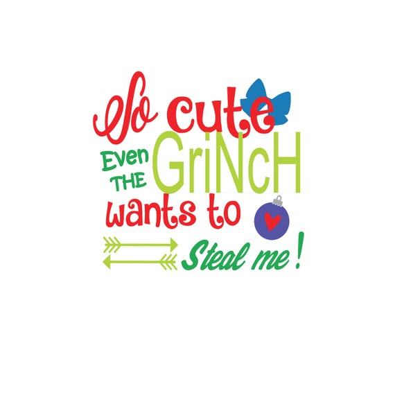 Grinch Steal Me SVG: Humorous Christmas Decor (Digital Download)