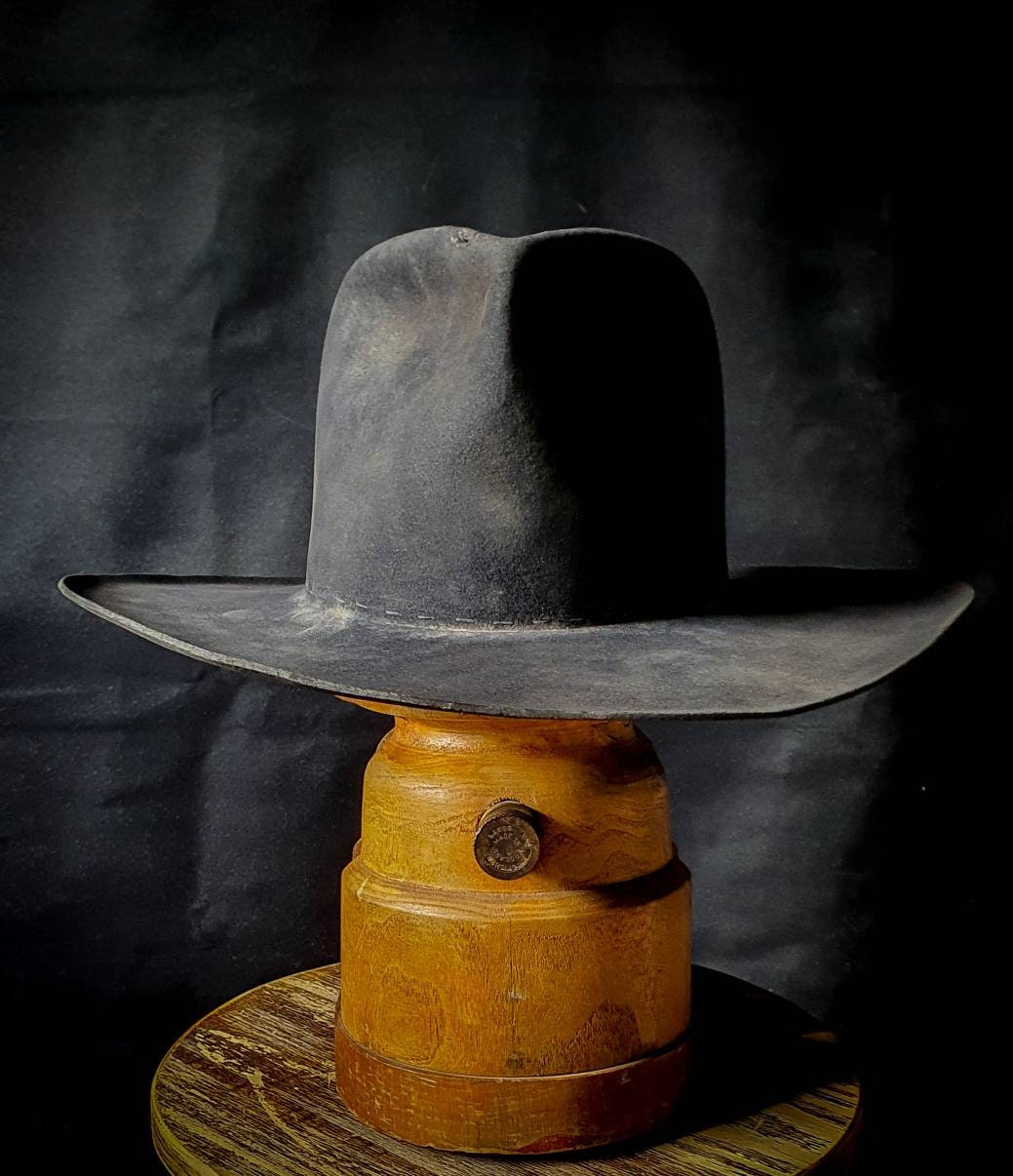 Custom Hat. Extra Wide Brim Western Fedora Johnny Dep Hat - Etsy UK