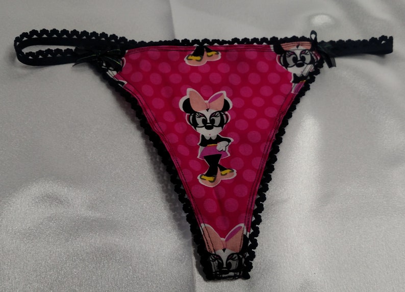 Nerdy Minnie Mouse Panties Etsy