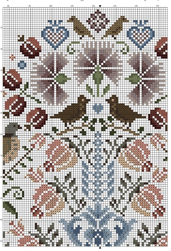 Heirloom Cross Stitch Chart & Instructions Pack PDF Download