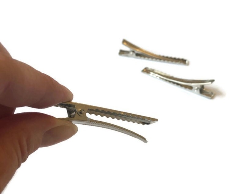 4cm BULK Alligator Clip With Teeth Stainless Steel Flower Etsy