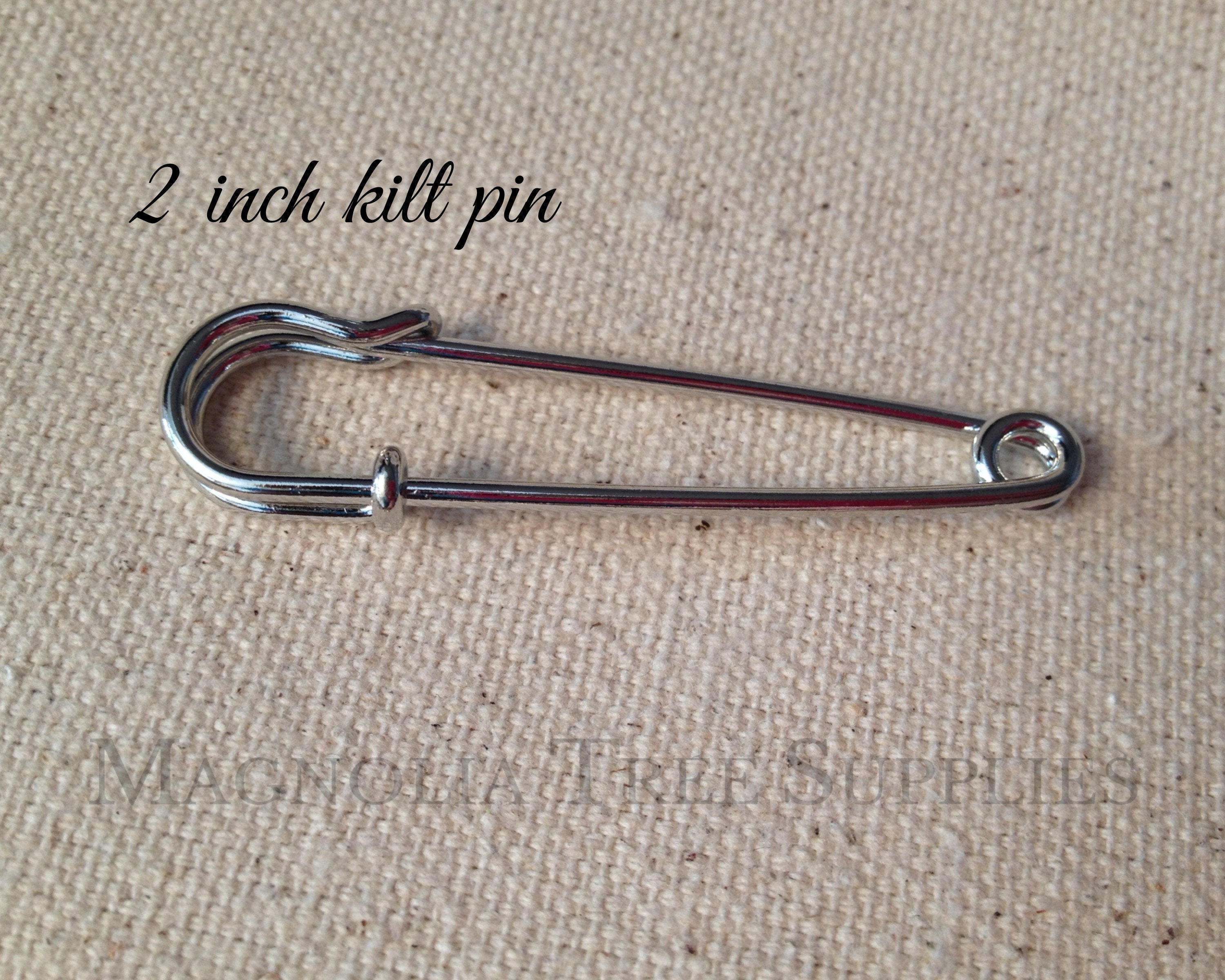 BULK 2 Inch Safety Pin, 2 Kilt Pin, Brooch Lapel Pin, Two Inch Large  Straight Pin, Diaper Pin, Sewing Pin, Silver/gold/bronze/black 50pcs 