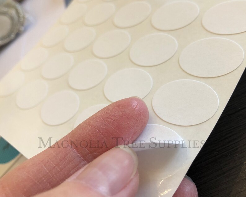 Self Adhesive Backing Stickers Clear Adhesive Photo Seals for Etsy
