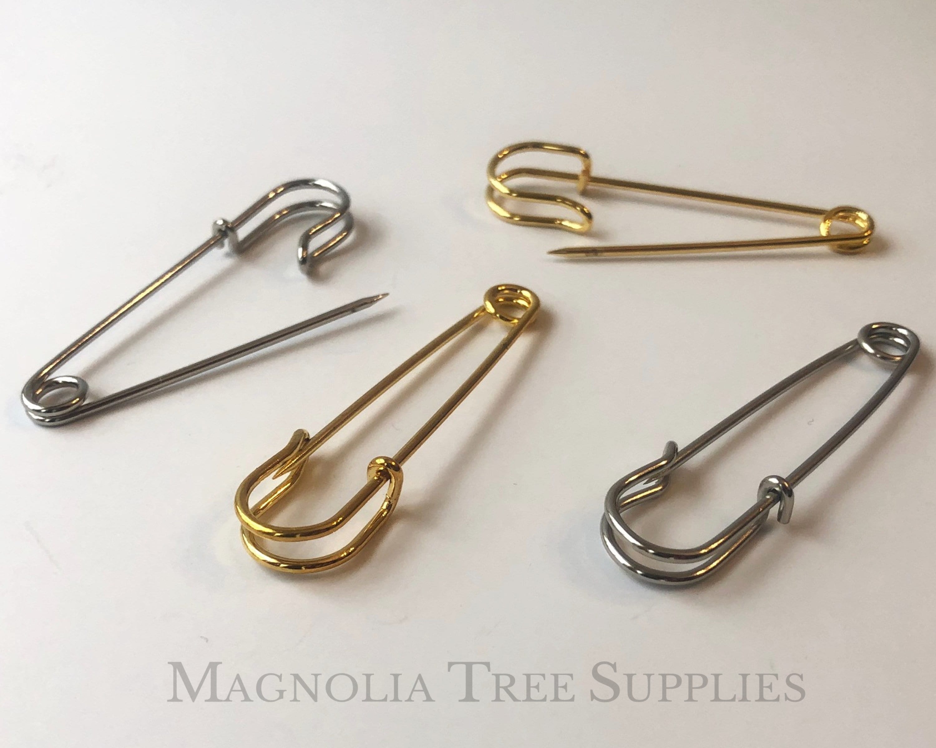 200 High Quality Silver Safety Big Pins With Large Kilt Big Pin Size 60mm  From Jonystore, $31