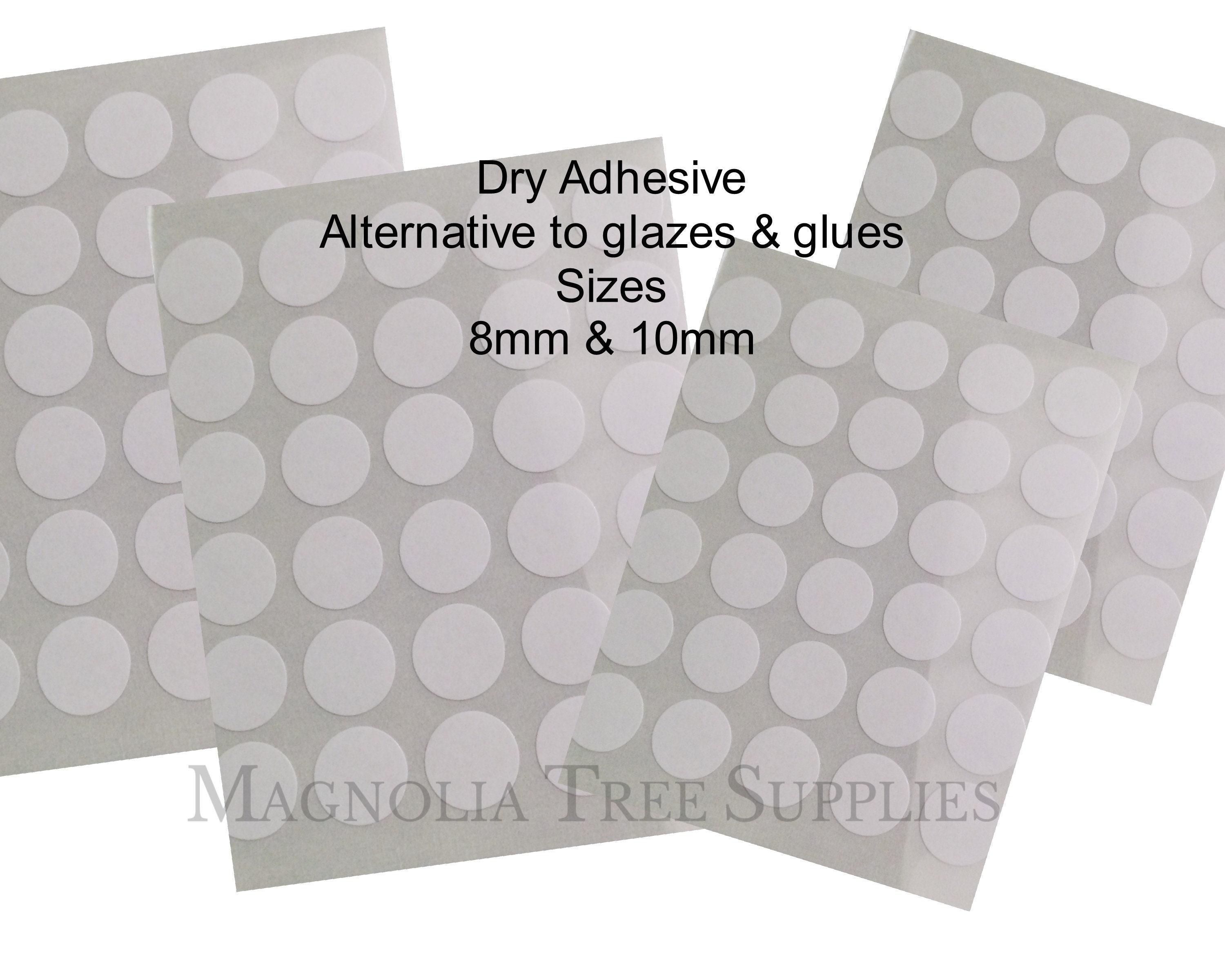 Dot & Dab Adhesive Dots 5mm or 10mm Pads, Double Sided Adhesive