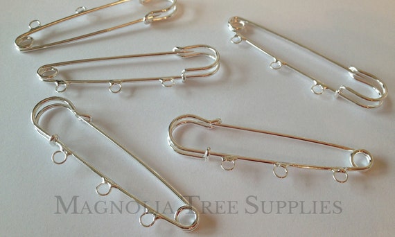 3 kilt pins 3-inch with three loops