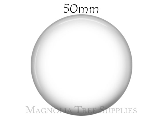 2 Round Epoxy Sticker Clear Resin Stickers Resin Domes For Compact Mirror  ,50mm Circle 3D Epoxy