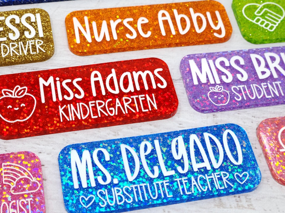 Acrylic Name Tags – SoWay