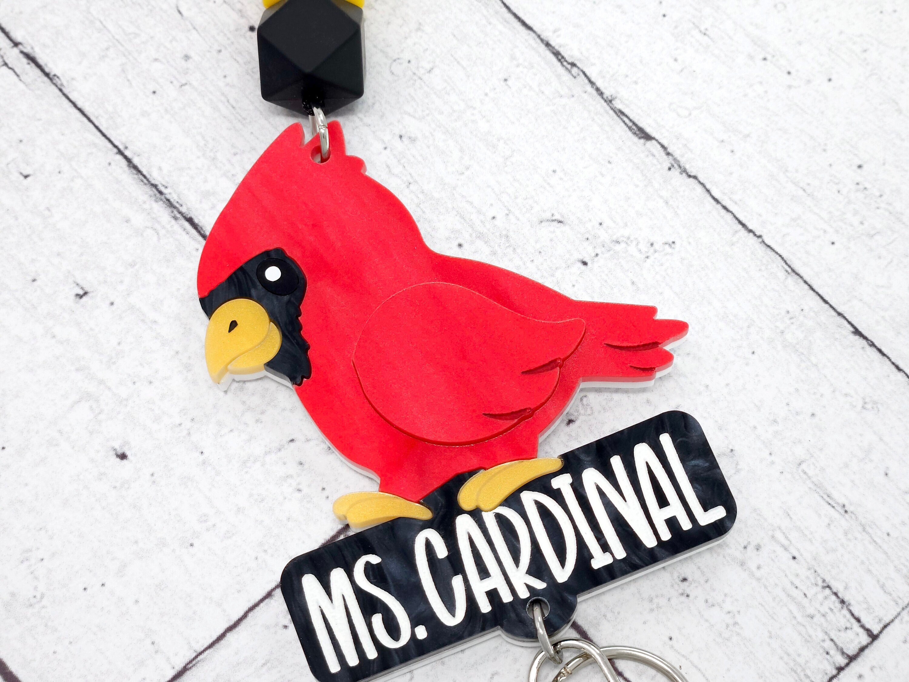 st louis cardinals lanyard with id holder