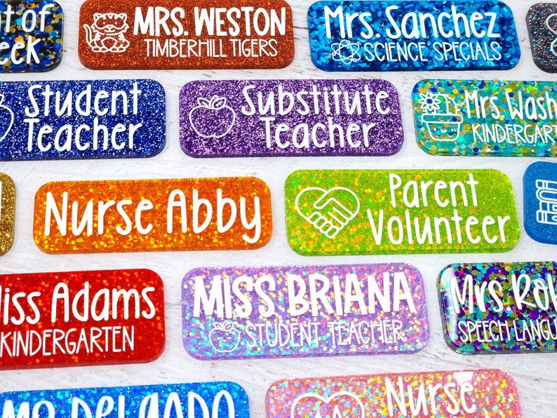 Dental Hygienist Name Tag Personalized Engraved Acrylic Name Etsy