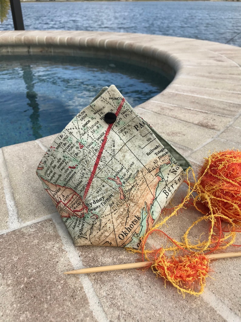 Yarn Keeper Bento Yarn Bag Yarn Bowl Yarn Project Keeper Etsy