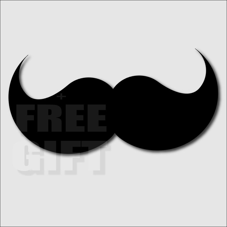 Mustache Party Printable Paper Mustache Birthday Outfit Party - Etsy