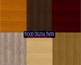 Mahogany Wood digital paper Red decor rustic wood wall Art scrapbook paper Wood Digital Background Natural wooden paper wenge Clipart wood