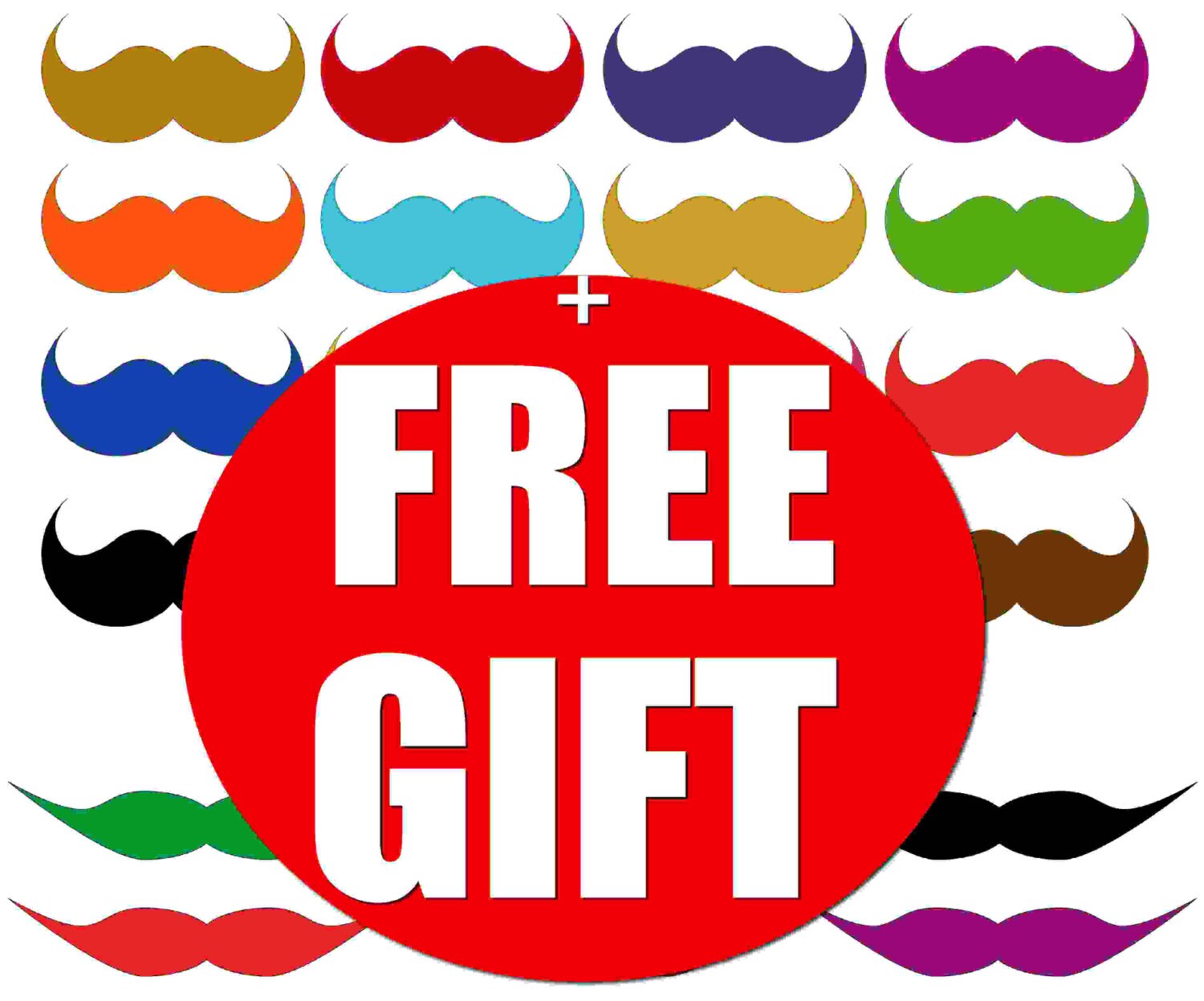 Mustache Party Printable Paper Mustache Birthday Outfit Party - Etsy