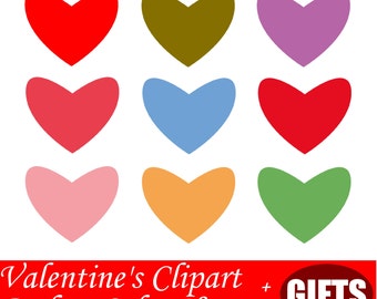 Hand Drawn Heart clipart Pastel Hearts decal Heart decor Heart digital paper Heart die cut Heart clipart Heart decoration valentines day diy