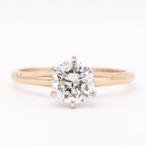 Vintage Engagement Ring, Estate Diamond Engagement Ring, 14k Size