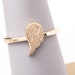 Letter R Signet Ring Angel Wing Signet Ring Angel Wing - Etsy