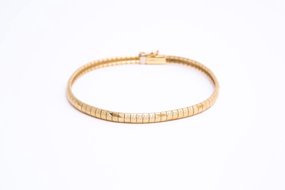 Estate Gold Bracelet 14k Yellow Gold - image 1